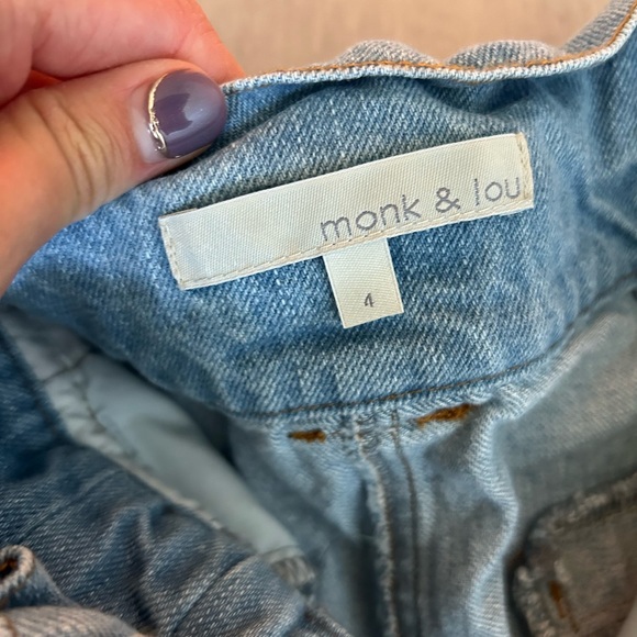 Monk & Lou Perfect Boyfriend Jeans🫶🏻 - Picture 1 of 2